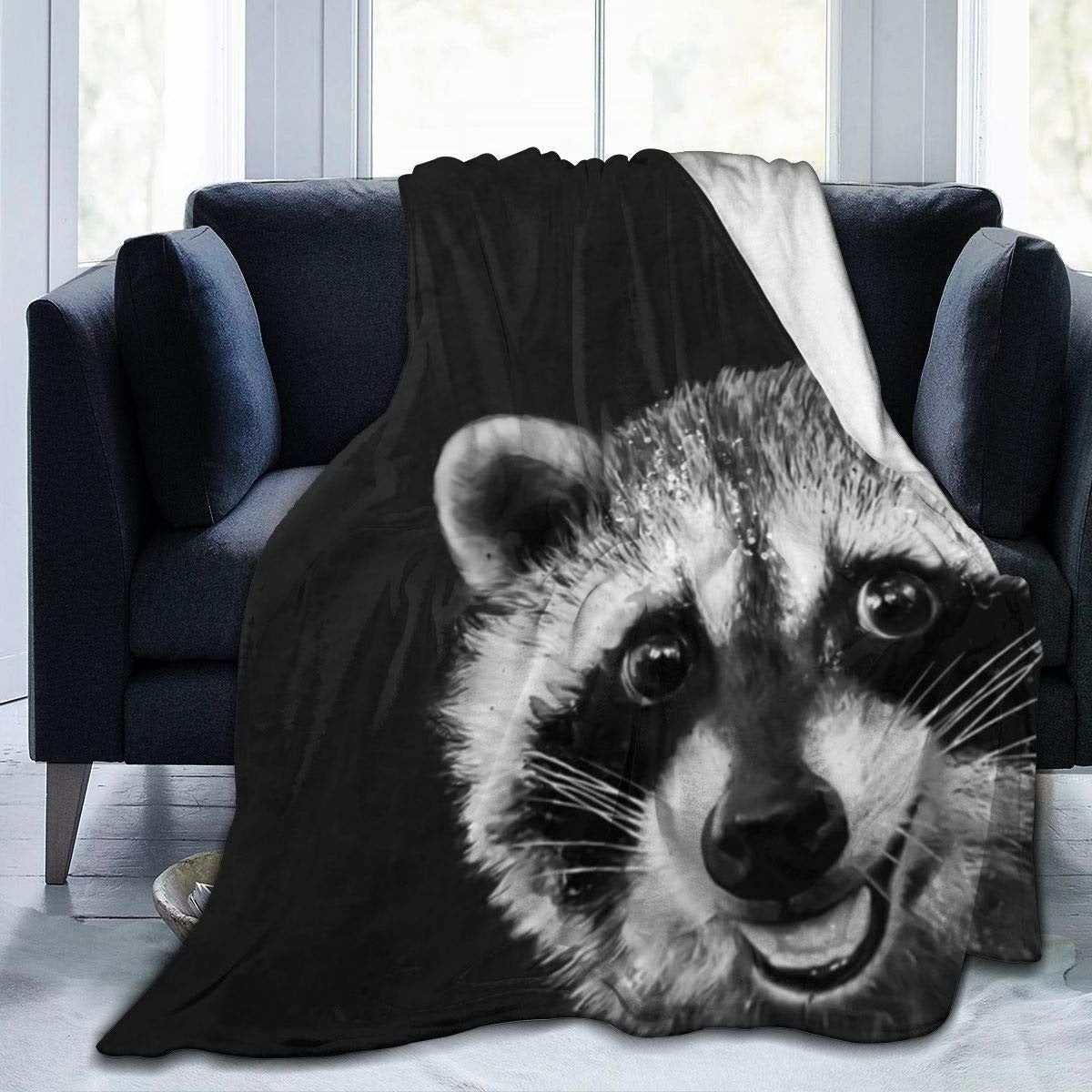 Double-Sided Flannel Sofa Blanket - Warm Modern Home Textiles