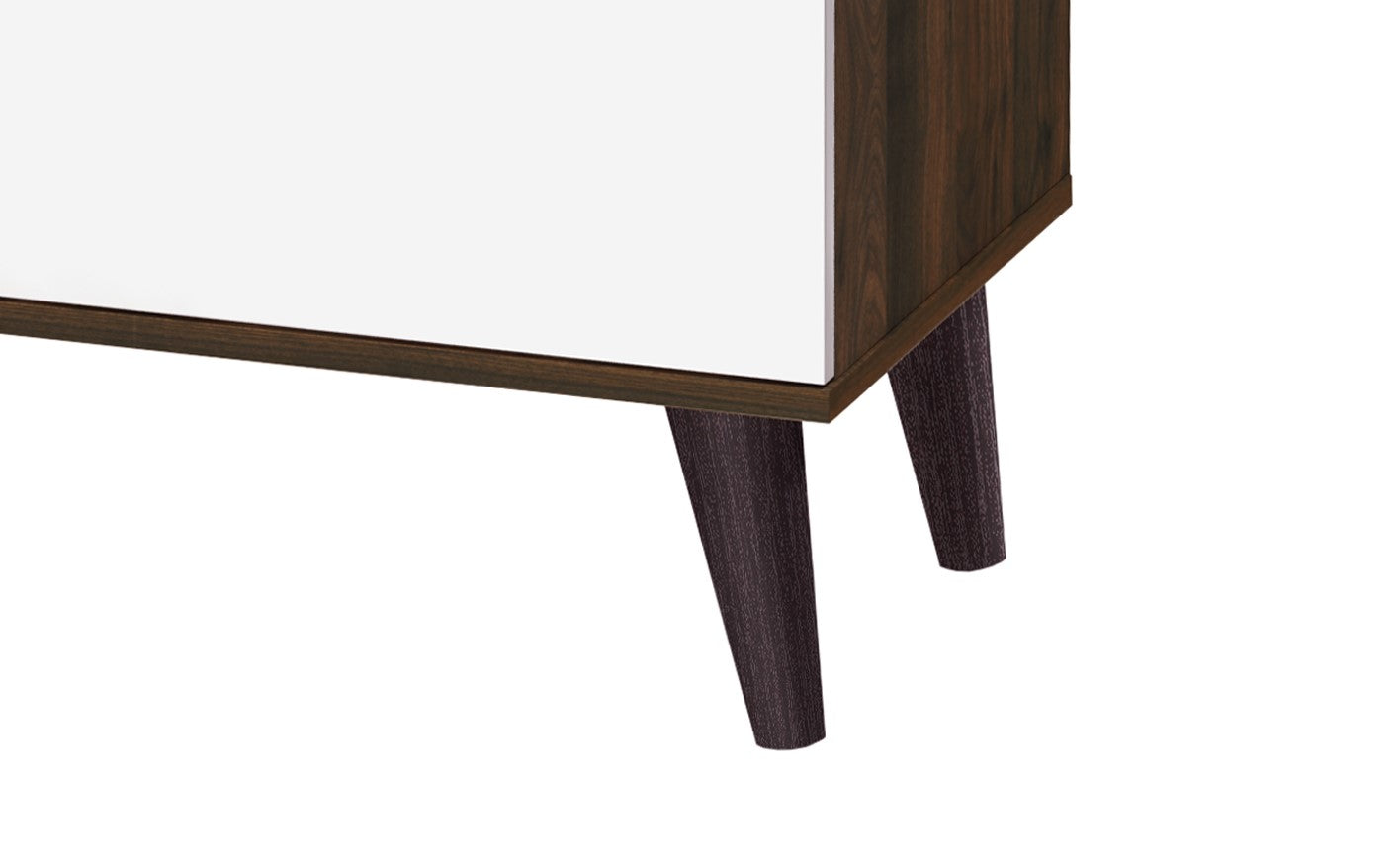 Amidon TV Stand For TVs Up To 63 , With 2 Storage Shelves& 1 Cabinet,