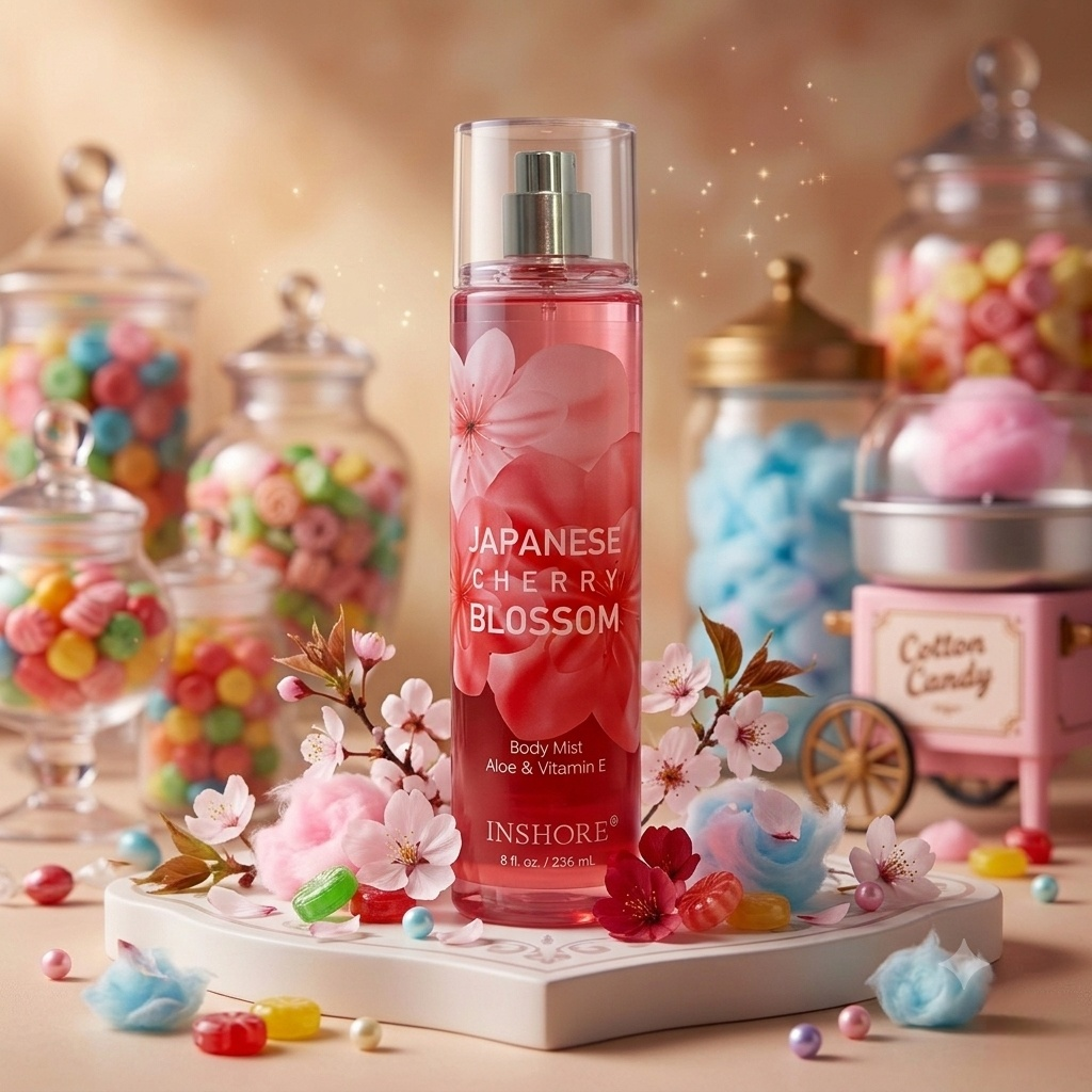 Fragrance Body Mist - 8 Fl. Oz. Hydrating Scented Spray with Aloe & Vitamin E