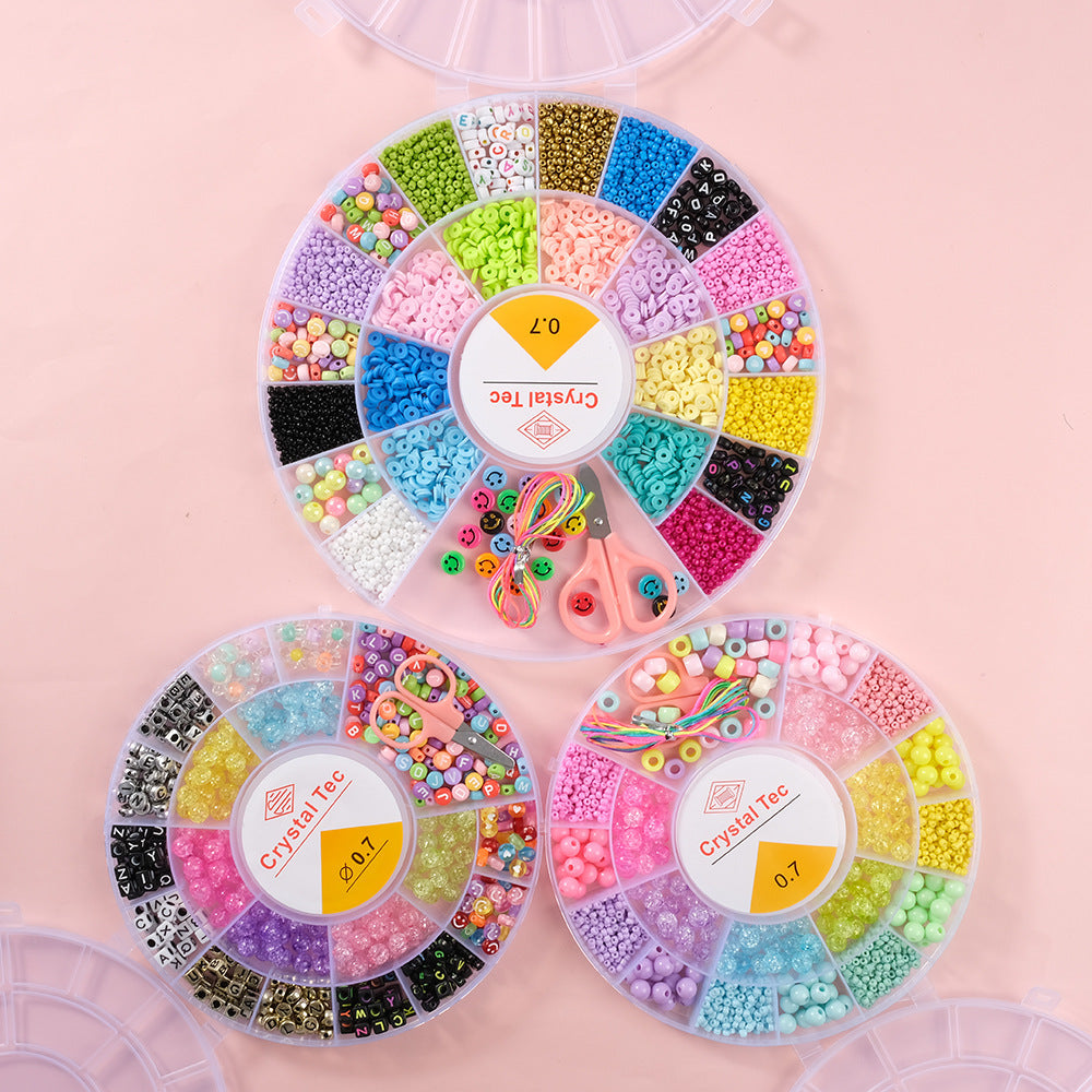 Educational Bead-Stringing Craft Kit for Kids - Handmade Art & Skills Development