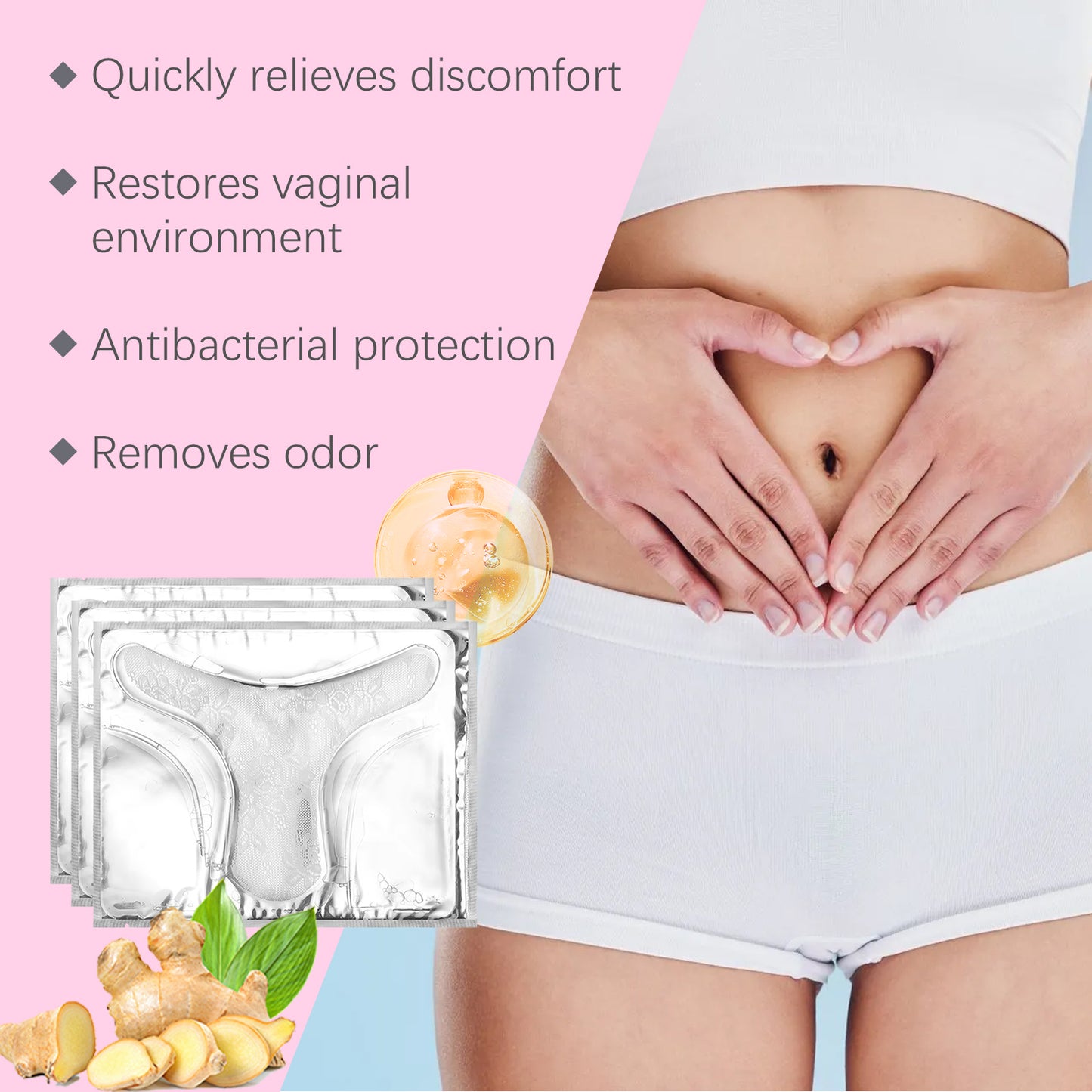 Feminine Intimate Care Patch - Nourishing & Hydrating 3-Piece Set
