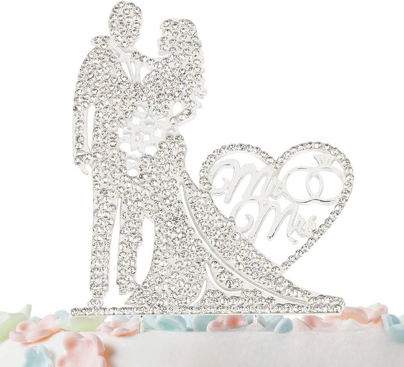 Wedding Cake Insert Silver and Gold Decorative Support for Cakes