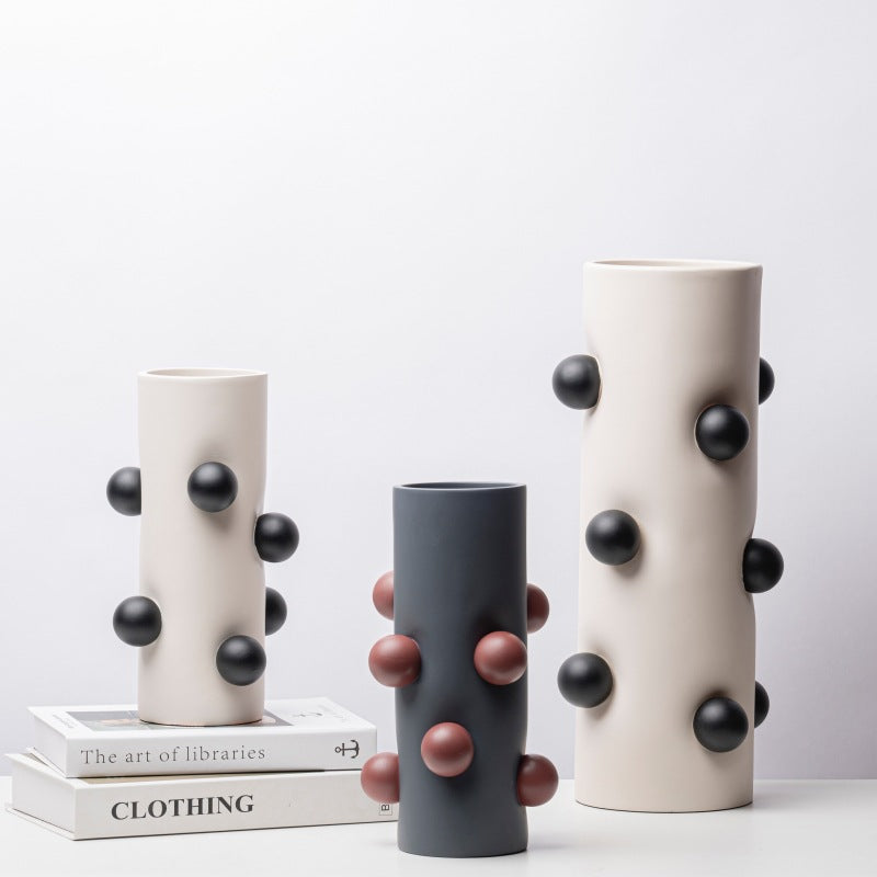 Modern Nordic Resin Vase - Small & Large Sizes for Home Decor