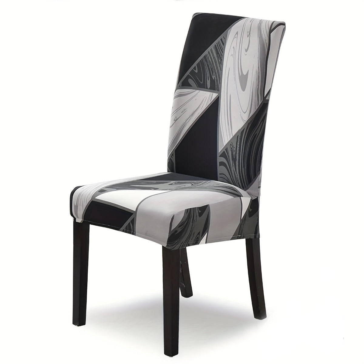 Elastic Chair Cover - Printed Stretch Home Office Chair Protector