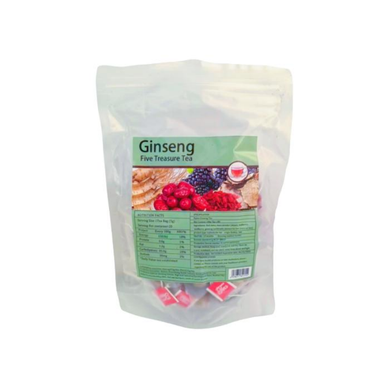 Eight Treasures Tea with Red Date & Goji Berry - Herbal Wellness Blend