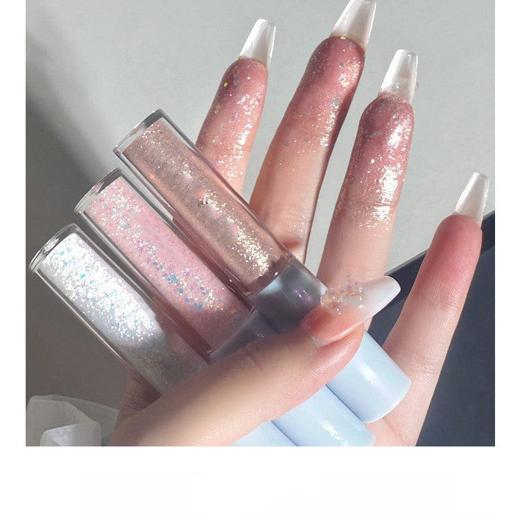 Liquid Eye Shadow with Pearl Finish - 3 Colors, Avant-Garde & Glam Style