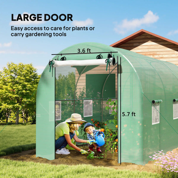 Walk-In Greenhouse Grow House with UV Protection