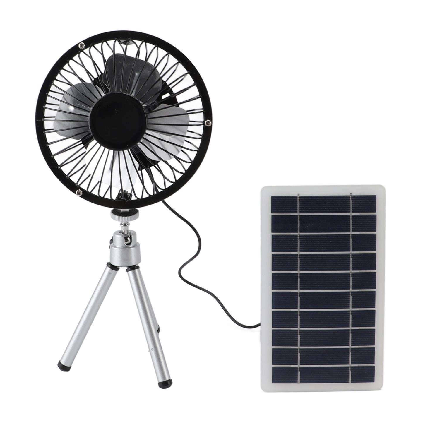 10W Solar Powered Exhaust Fan Kit - Monocrystalline for Greenhouses & Pet Houses