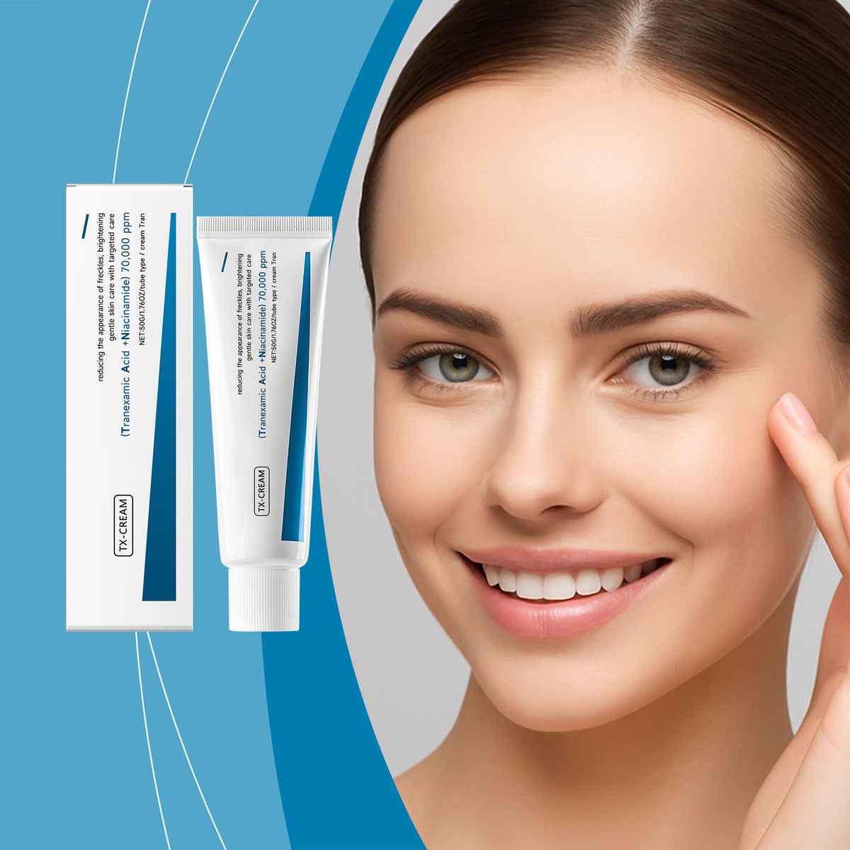 Brightening Spot-Reducing Face Cream - 50g Daily Skin Care Solution