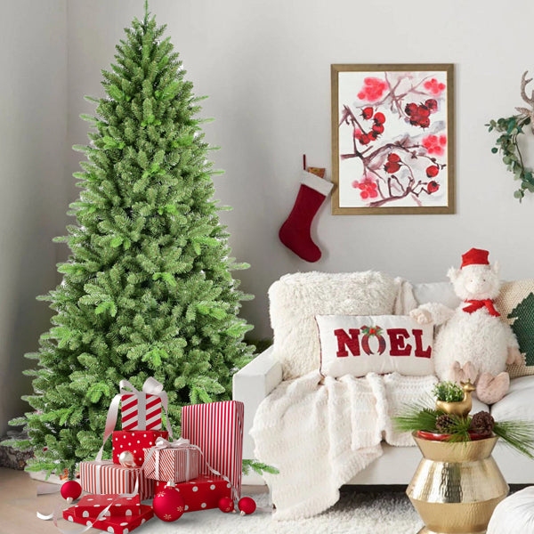 6ft Artificial Christmas Tree with 1168 Branch Tips - Eco-Friendly