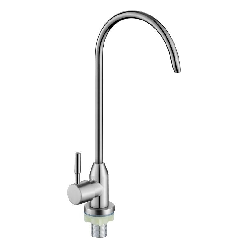 Kitchen Faucet Stainless Steel Modern Sink Tap Black Finish