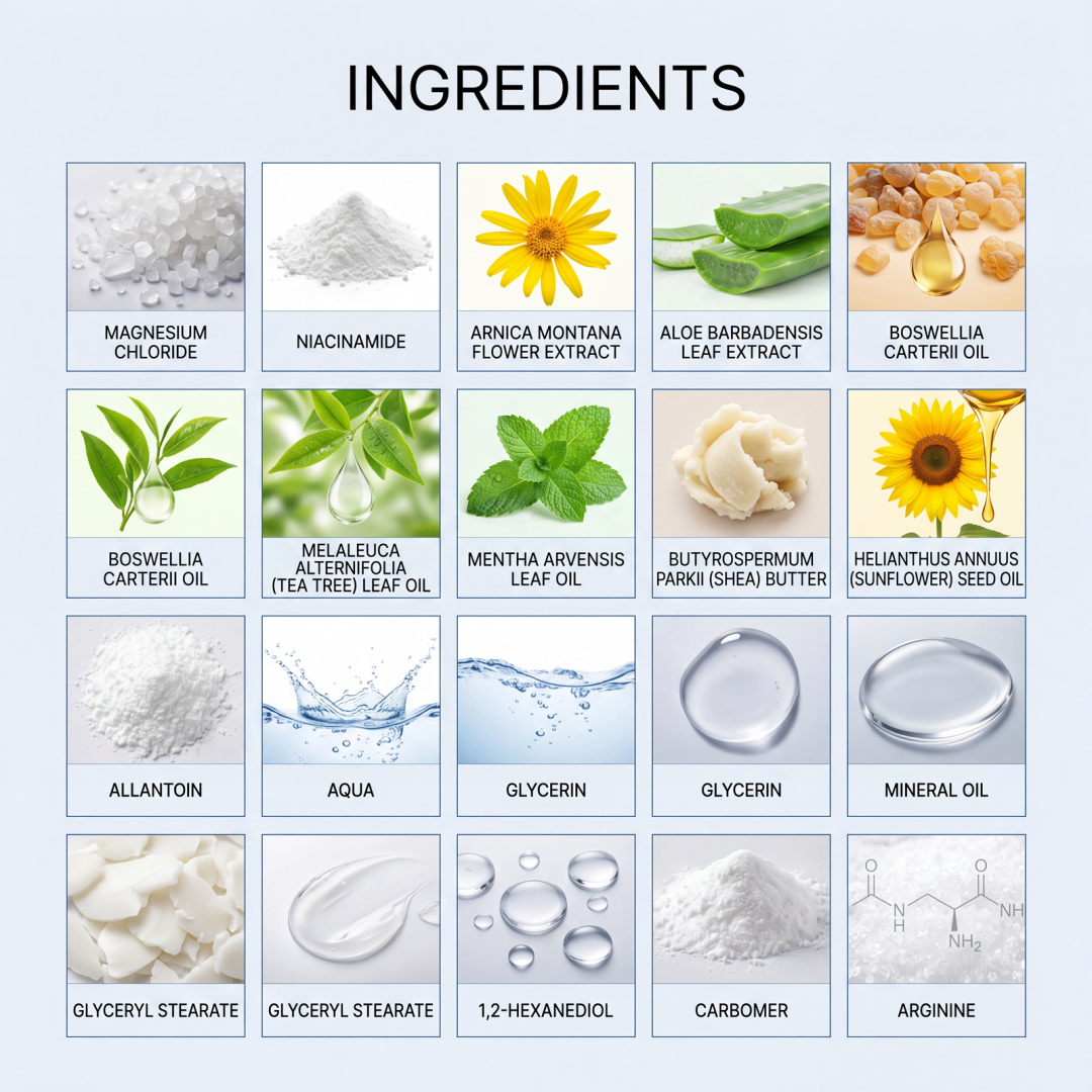 Magnesium Chloride Soothing Cream 120g