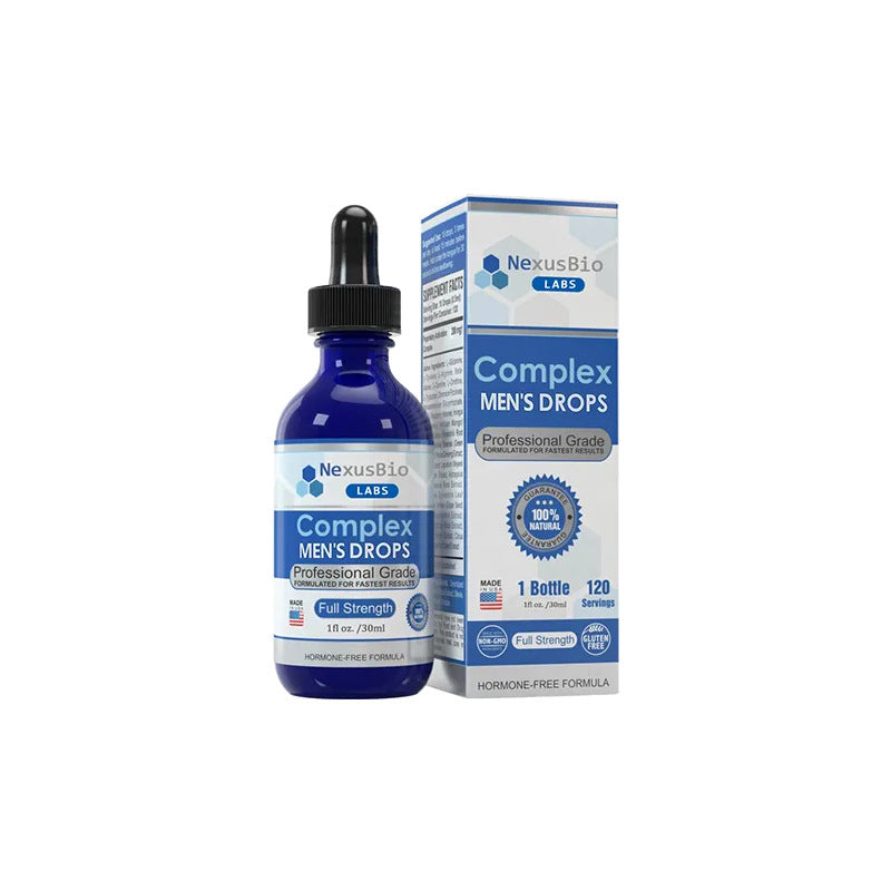 Men's Body Nutrition Drops 30ml - Men's Health & Wellness Supplement
