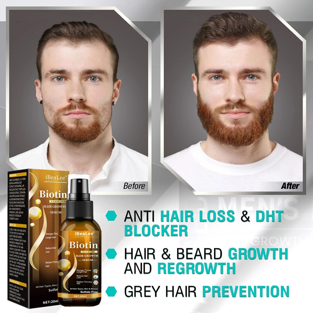 Anti Hair Loss Serum Essence Liquid 20ml
