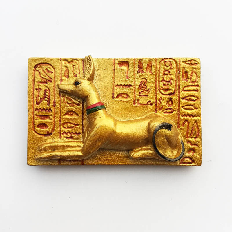 Egyptian Culture Magnetic Refrigerator Magnets Set - Classic & Landmark Designs