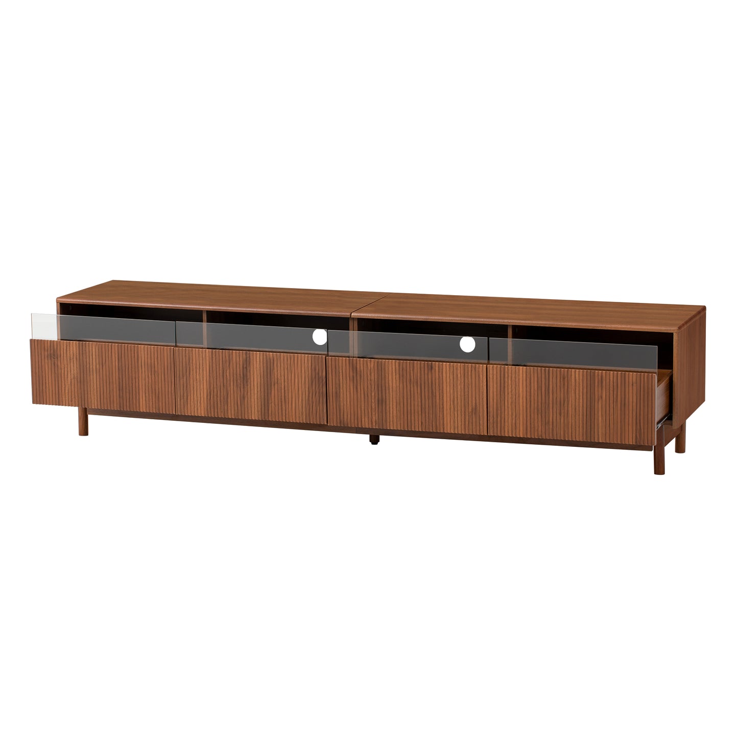 78-Inch TV Stand for Living Room - Modern Entertainment Center