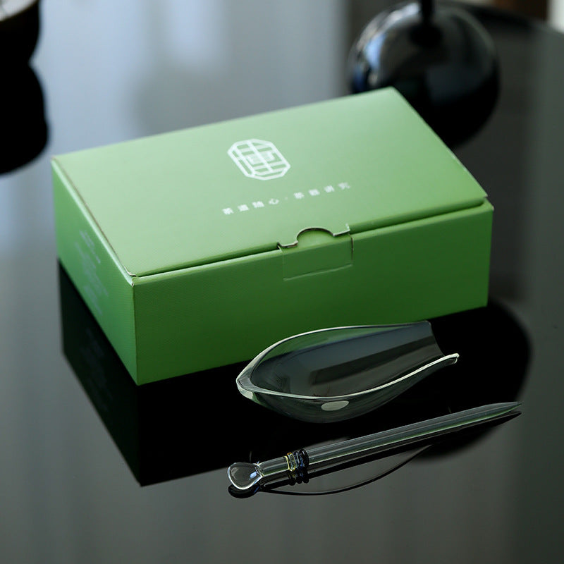 Glass Tea Ceremony Utensils Set - Chinese Style Borosilicate Tea Tools