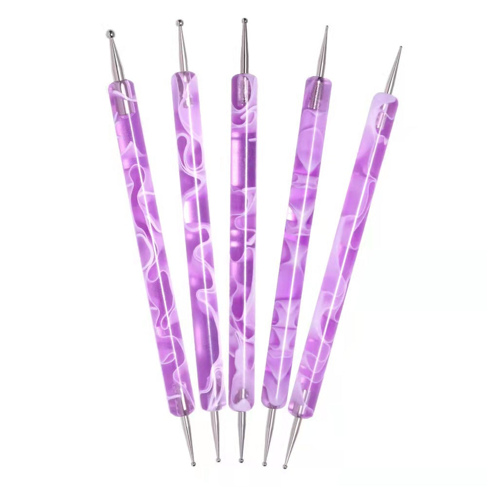 Acrylic Point Nail Brush Diamond Pen Line Pressing for Nail Art