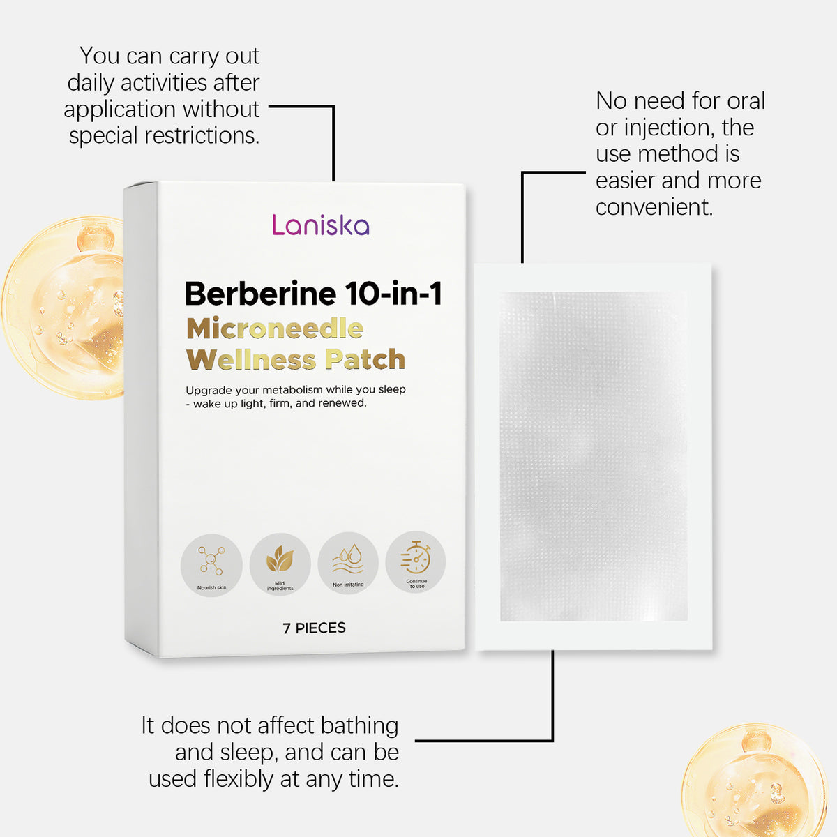 Gentle Breathable Body Care Patches