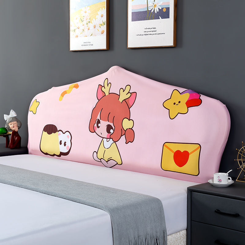 Elastic Bedside Cover Special-Shaped European Style Universal Bed Head Protector