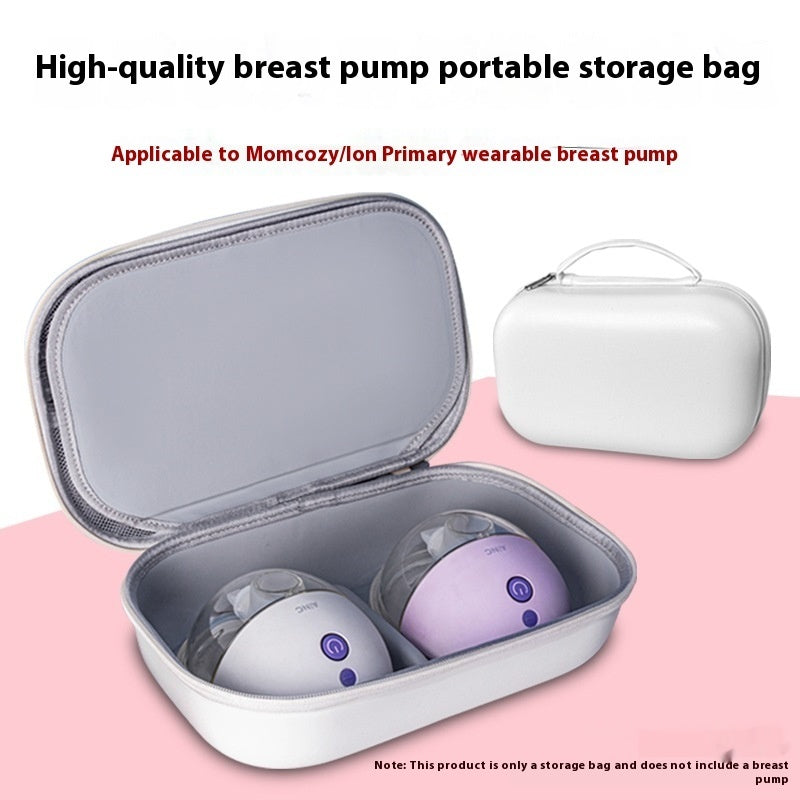 Breast Milk Storage Bag Small Milk Blocks Protection Box - Milky White