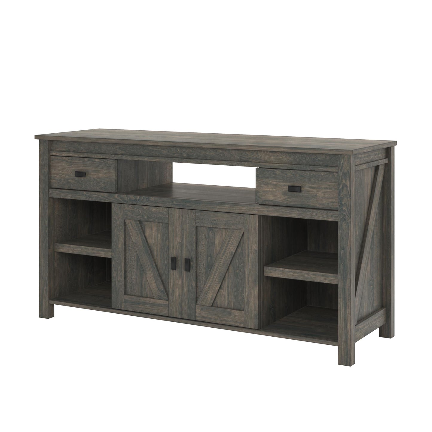Farmington TV Stand for TVs Up to 60" - Oak Finish