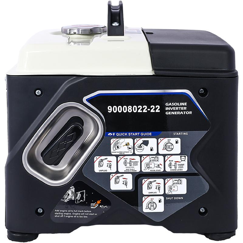 Portable 1200W Inverter Generator - Ultra-Quiet & Eco-Friendly