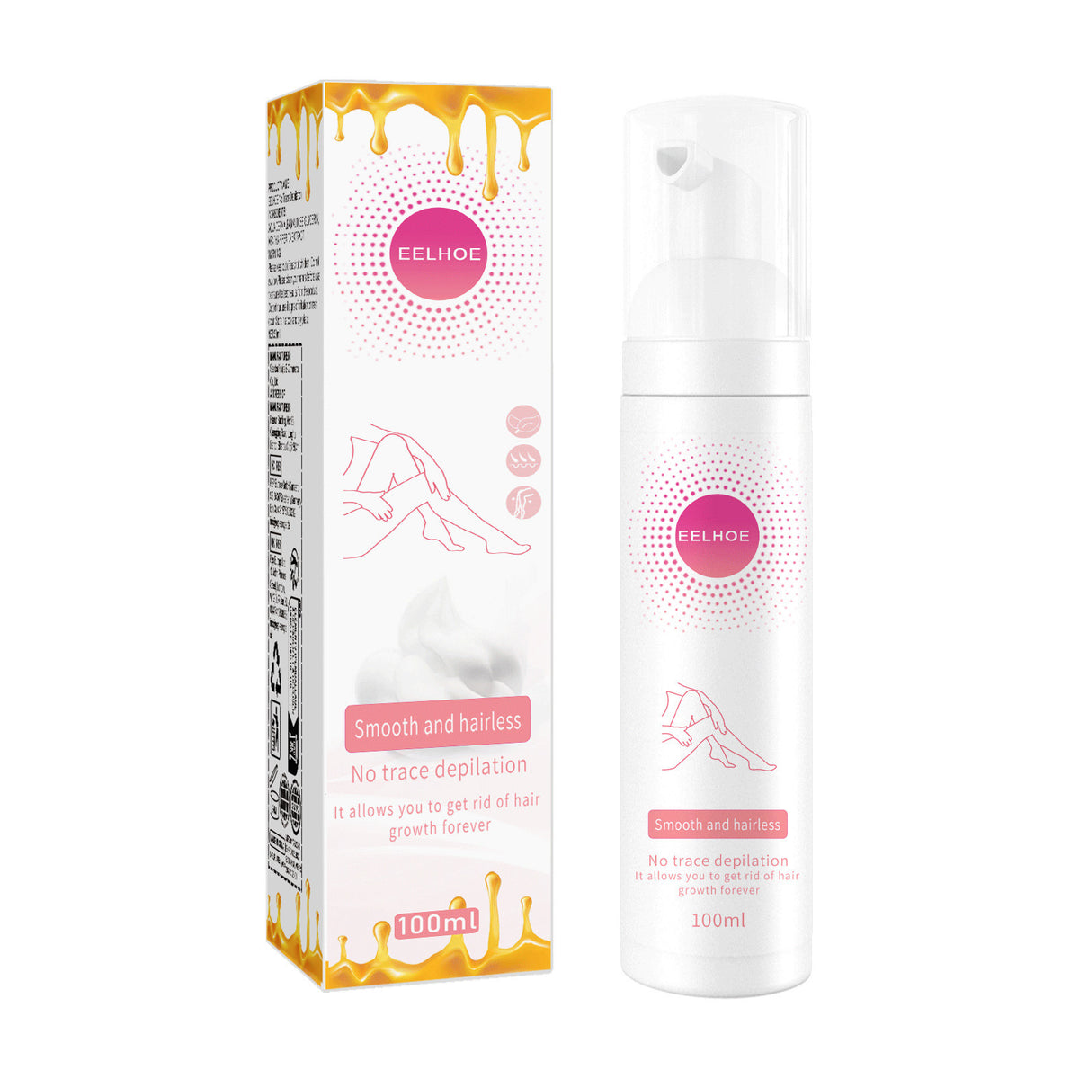 Honey Mousse Hair Removal Spray - 100ml