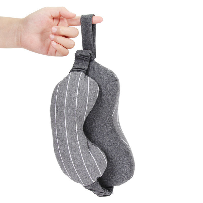 2-in-1 Eye Mask & Neck Pillow with Foam Filling