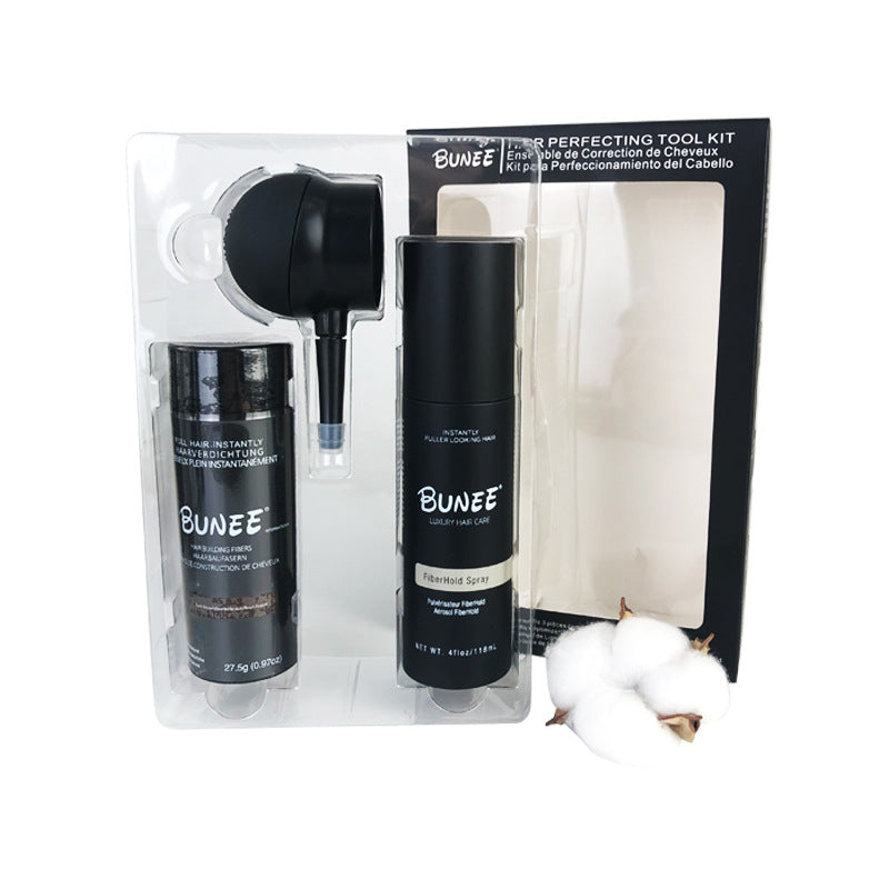 Dense Hair Fiber Powder - Hair Building & Shaping Kit