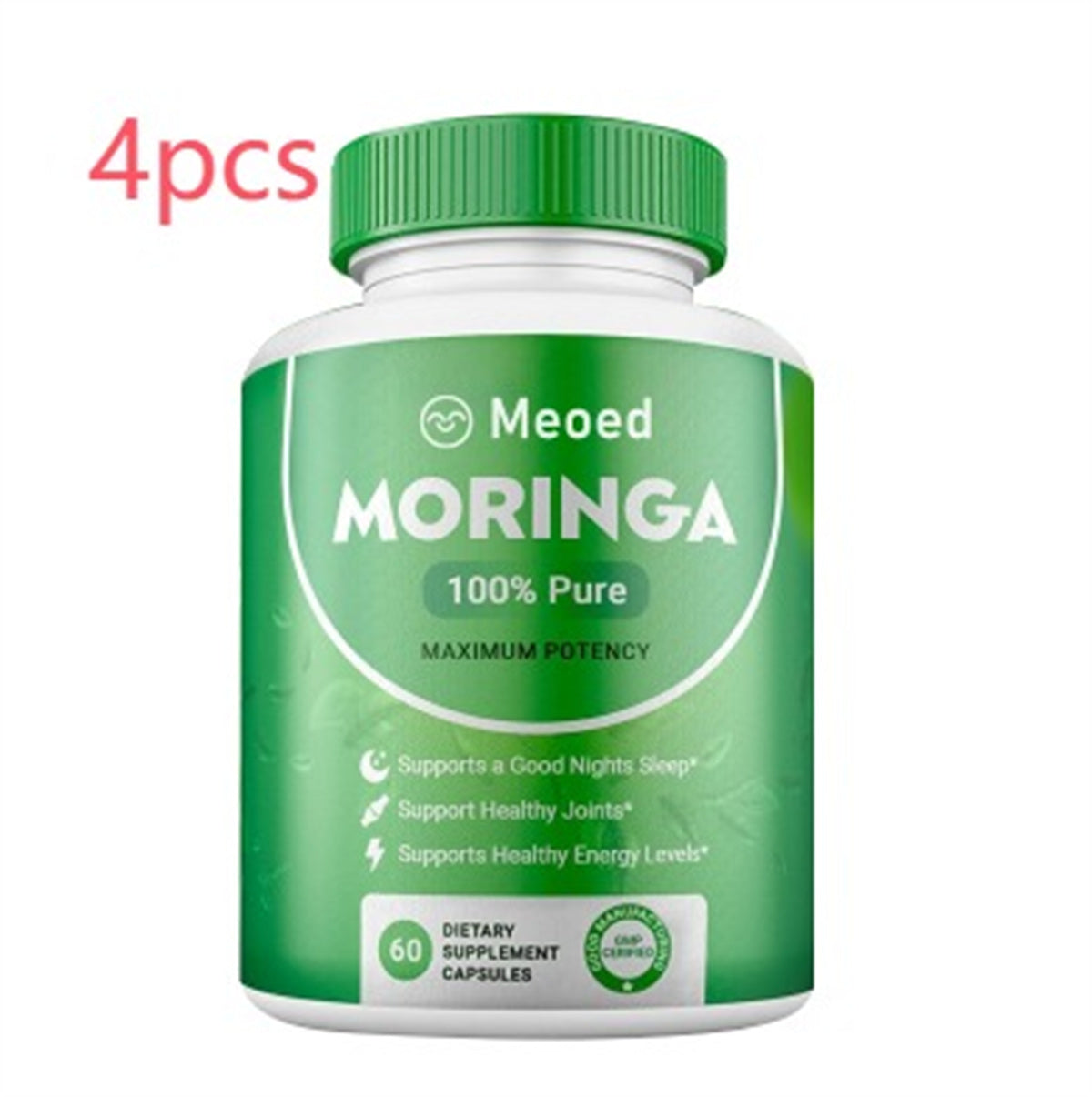 Moringa Leaf Capsules - Herbal Wellness Supplement