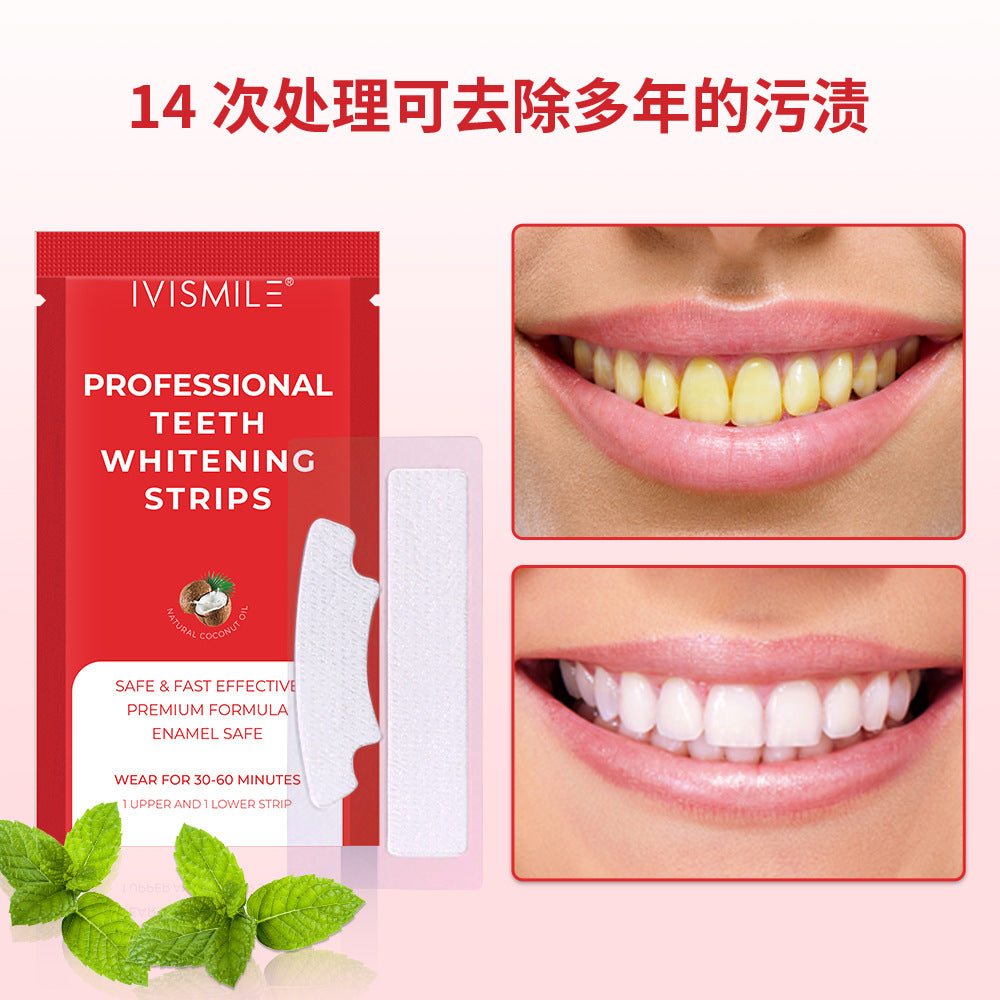Whitening Teeth Strips - 14 Pairs V34 Wet Paste