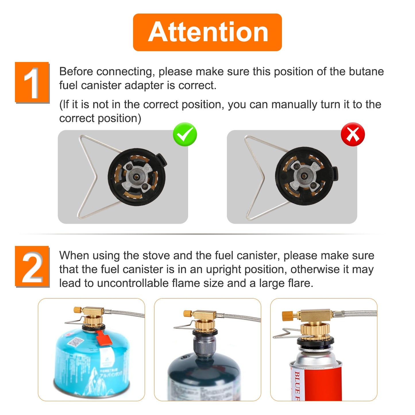 12000W Portable Camping Stove with Carrying Case - Grey