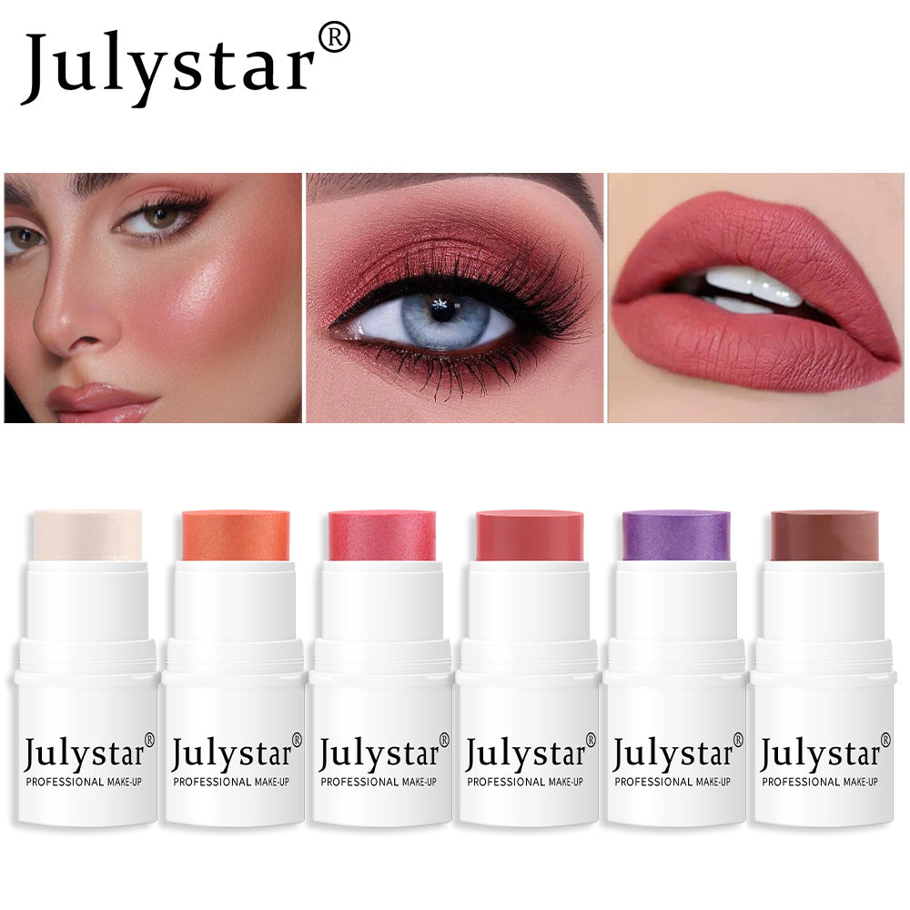 Cream Blush Stick - Long-Lasting Matte & Pearl Face Makeup