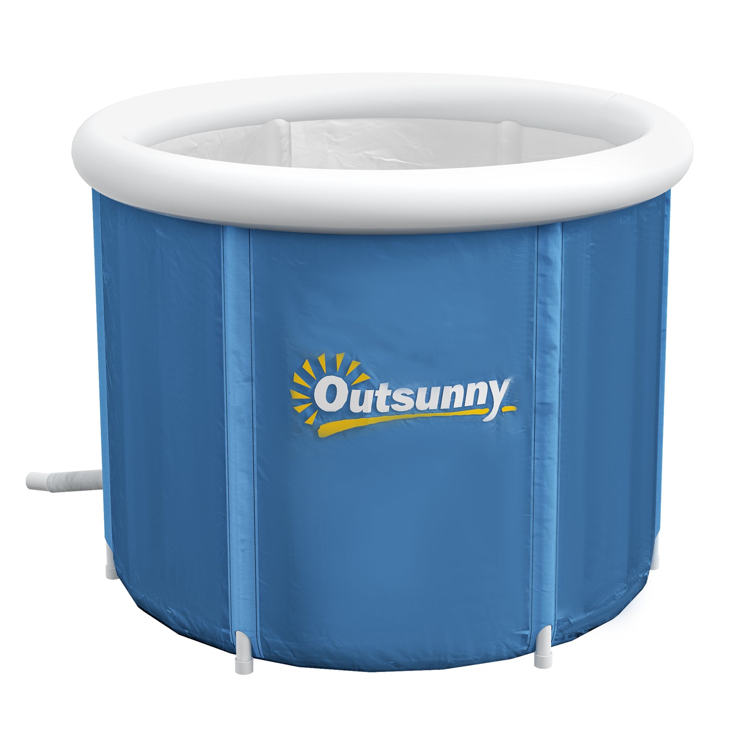 Portable Ice Bath Tub for Athletes Recovery - Dark Blue