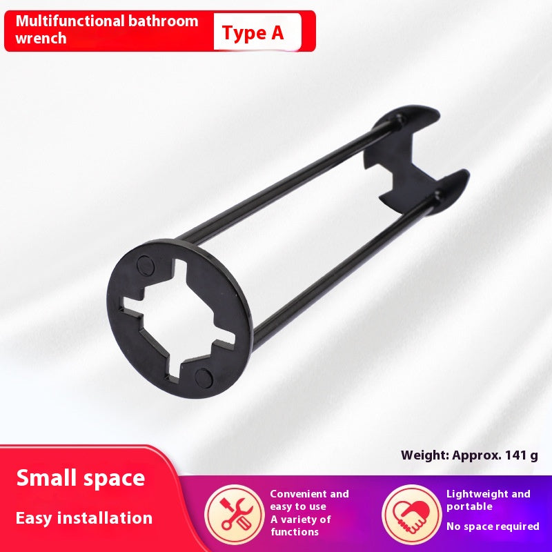 Multifunctional Kitchen and Bathroom Wrench - Sink Faucet Nut Tool Set