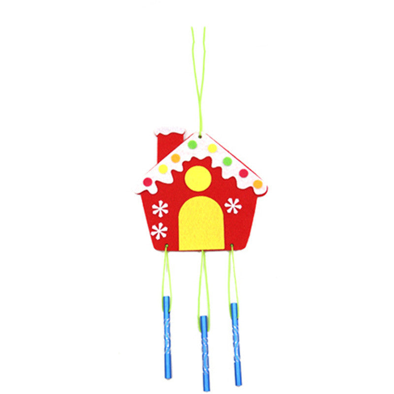 Christmas Wind Chime Decoration Pendant Nonwoven Festive Outdoor Decor