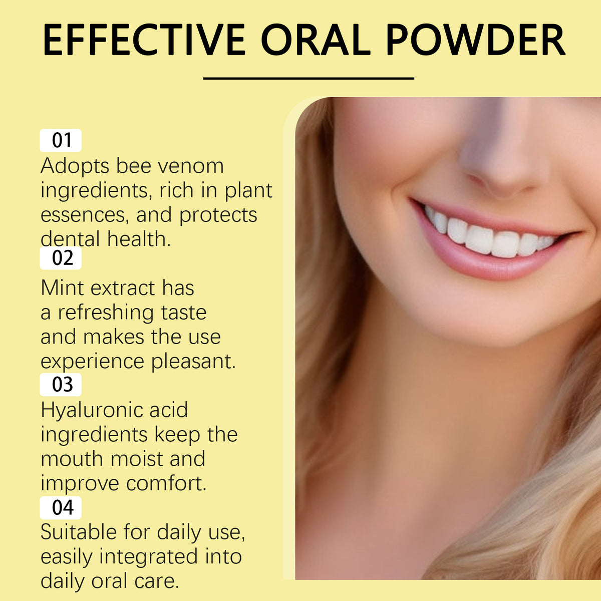 Dental Care Powder Gentle Cleaning