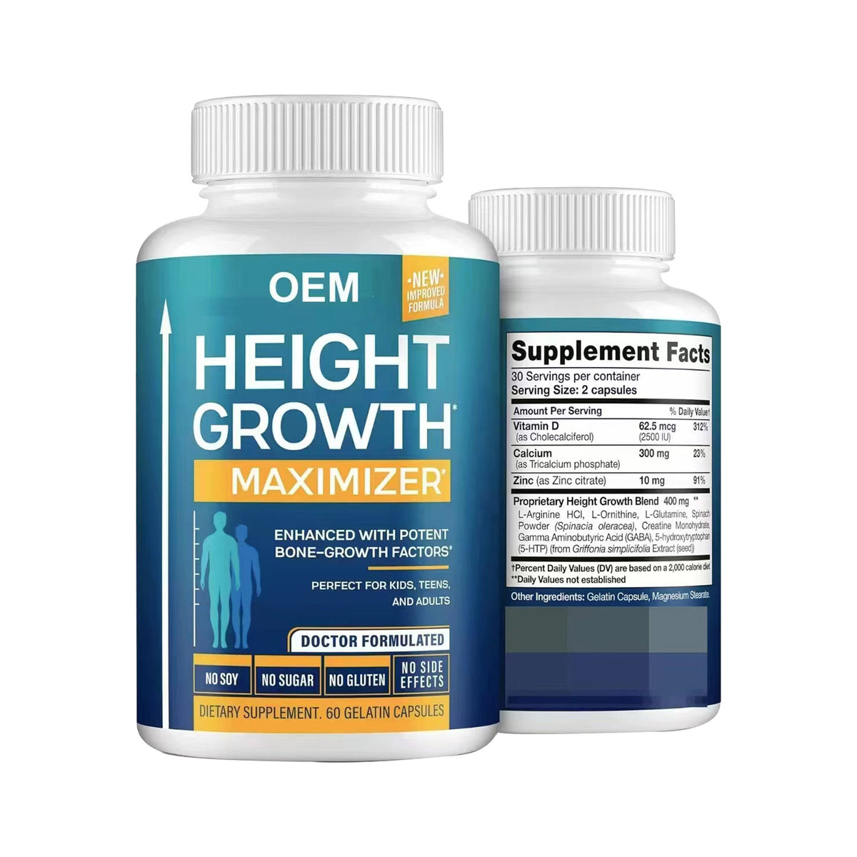 Height Capsule 60 Bottle Treatment