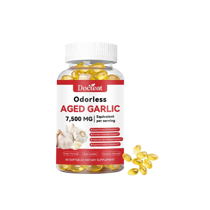 Garlic Extract Softgel Capsules - 60 Count