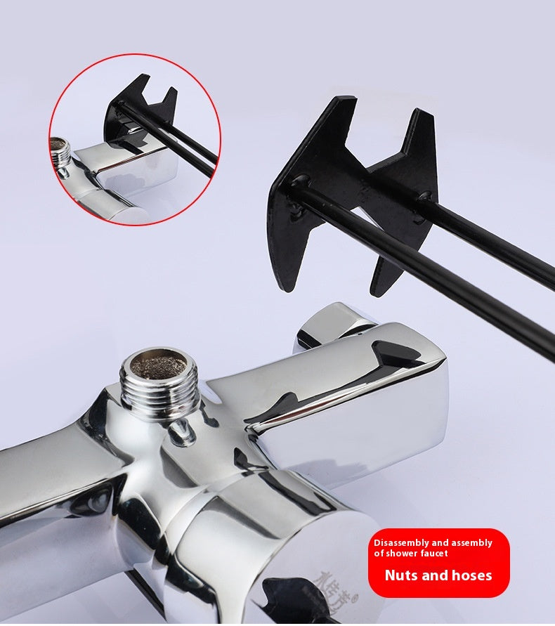 Multifunctional Kitchen and Bathroom Wrench - Sink Faucet Nut Tool Set