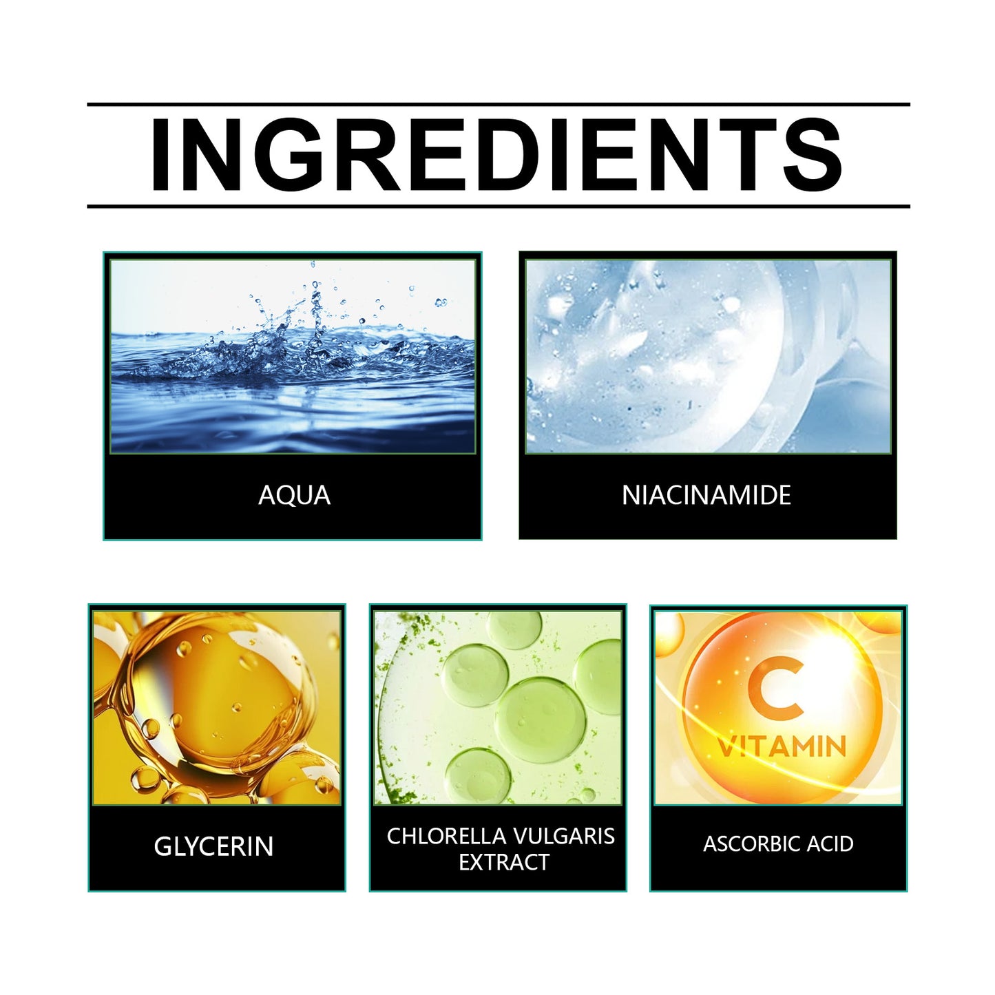 Brightening Moisturizing Eye Cream with Vitamin C & Chlorella Extract