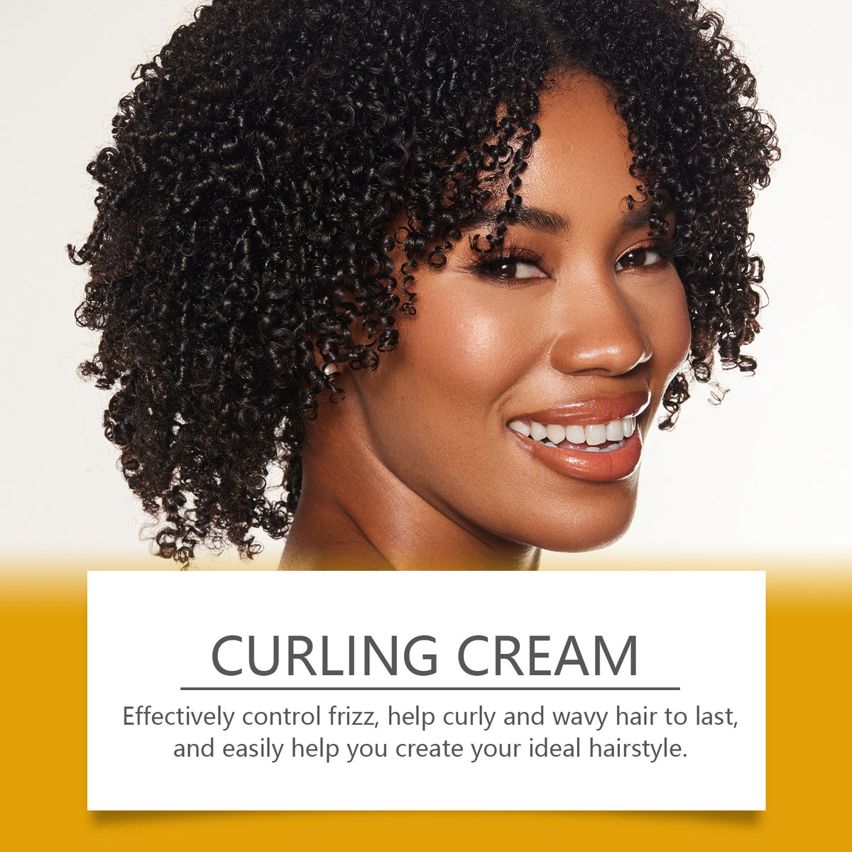 Mild Ingredients Curly Hair Styling Care Shaping Nourishing Natural