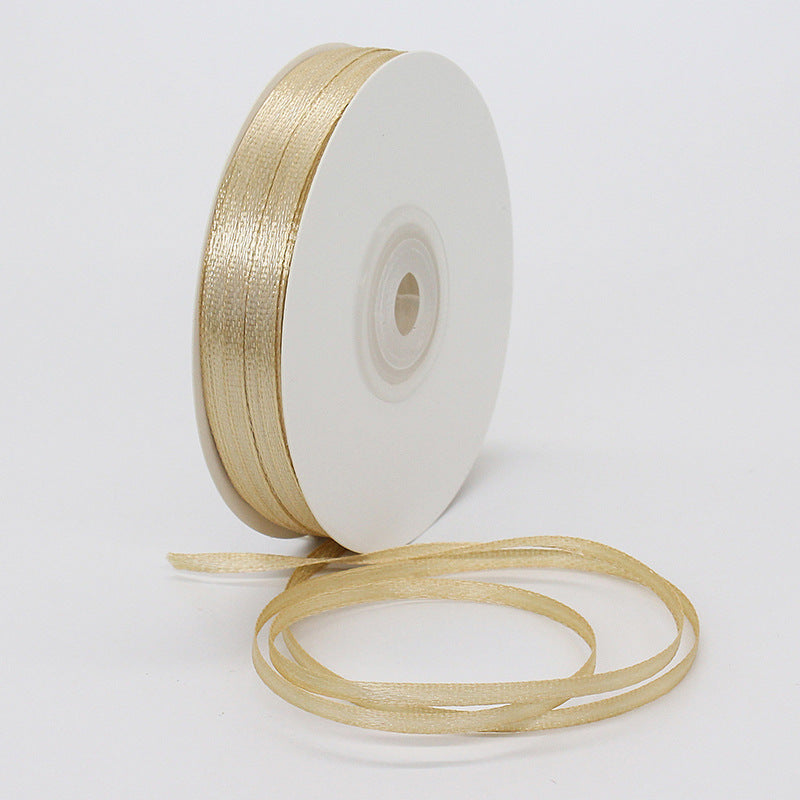 0.3cm Double-Sided Polyester Ribbon - Multiple Colors Available