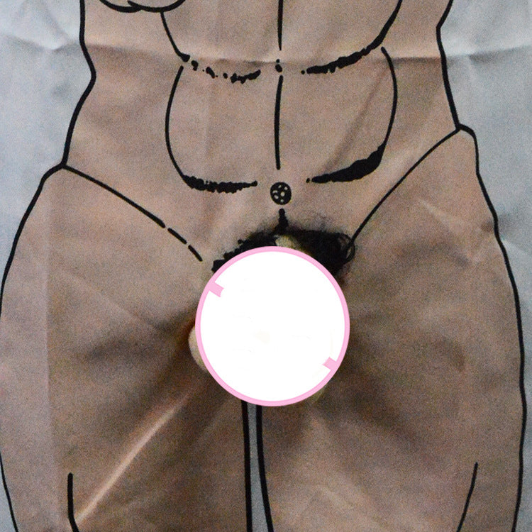 Funny Bachelor Party Apron - Spoof Trick Gift for Groomsmen 70x48cm
