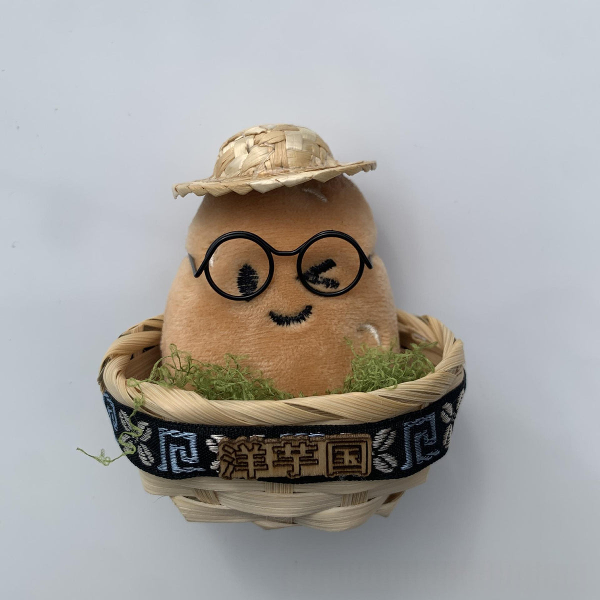 Handmade Potato-Shaped Magnetic Fridge Magnet - Souvenir Home Decor