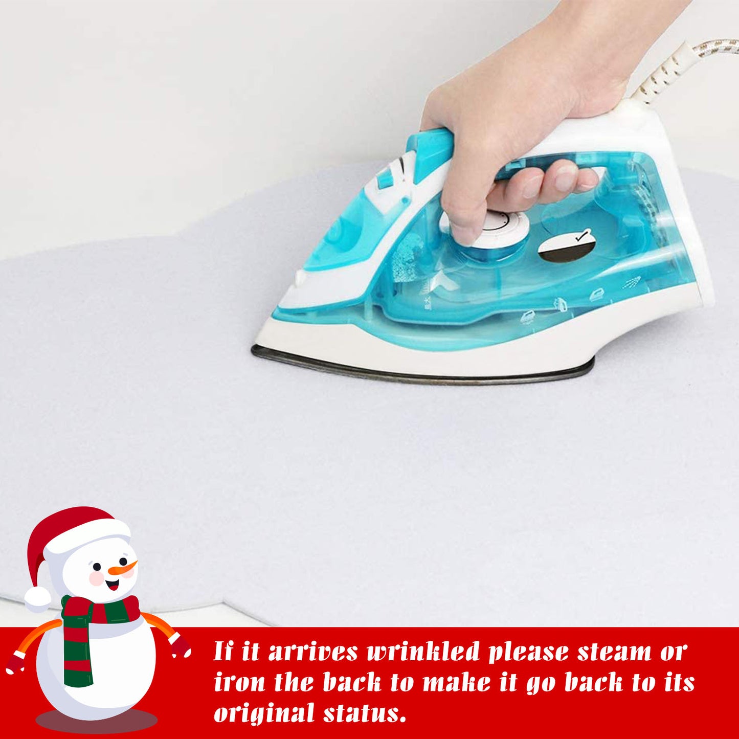 DIY Felt Christmas Snowman Decoration Set with 54 Ornaments