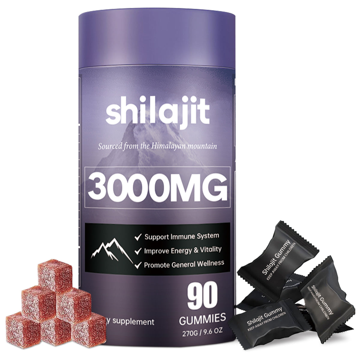 Energy & Resistance Support Soft Candy - 90 Tablets