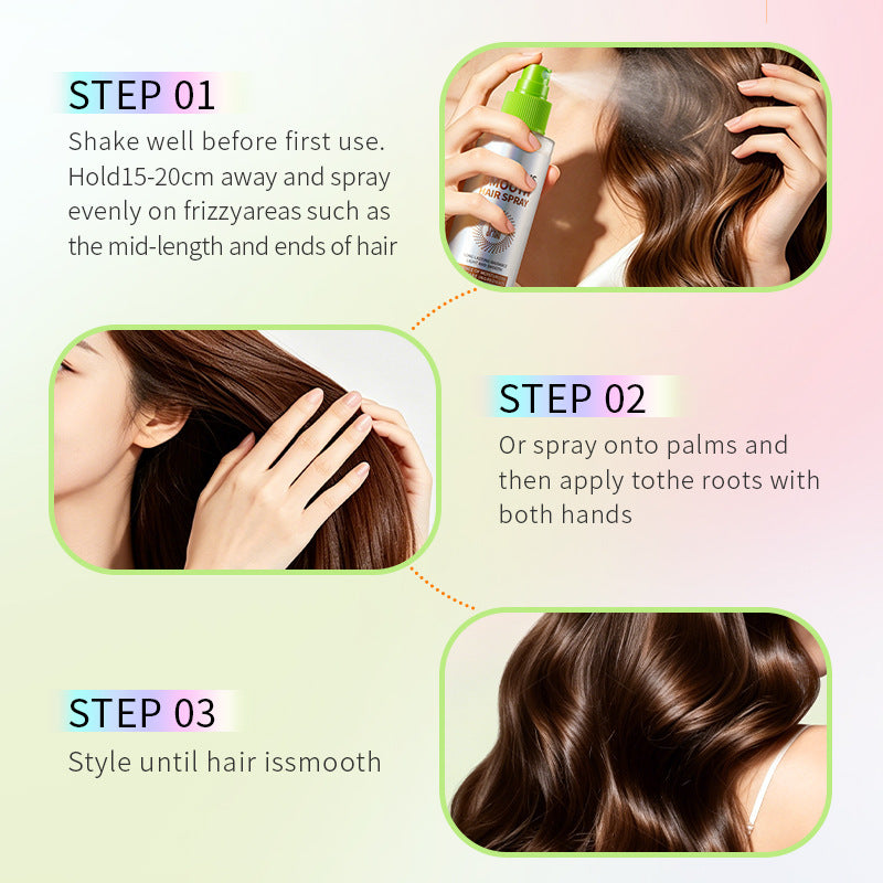 150ml Nourishing Hair Mist with Oil for Smooth, Frizz Control & Color Protection