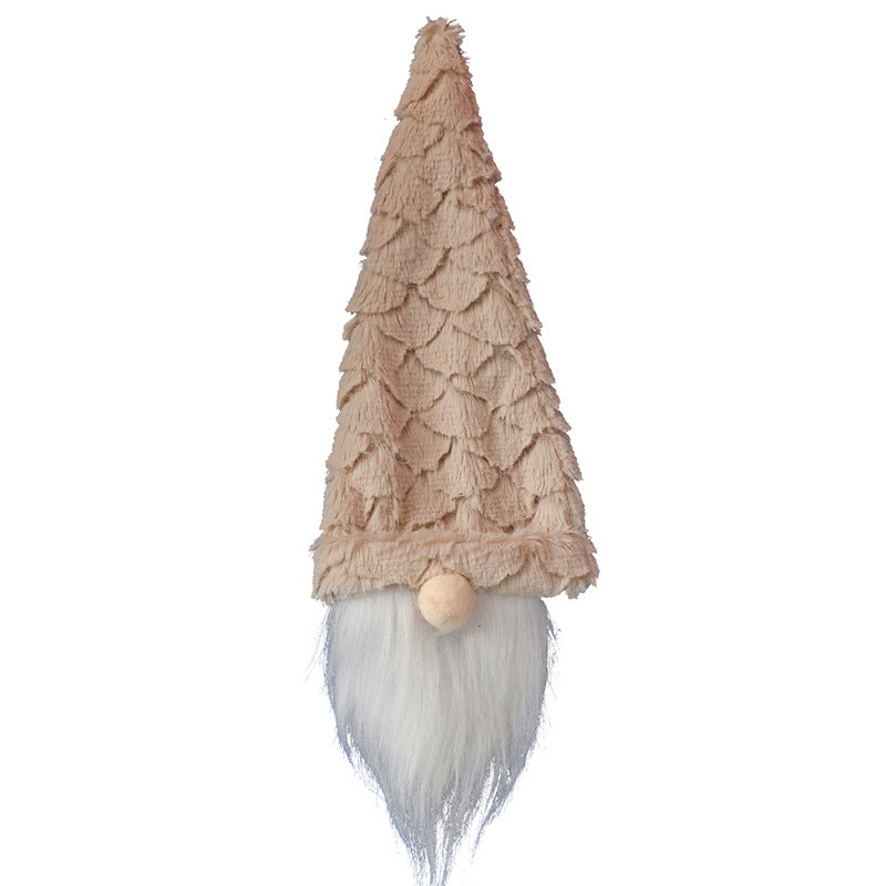 Faceless Old Man Doll Wine Bottle Cover Christmas Decor Set - Multiple Variants